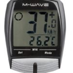 M-Wave Fietscomputer 16 Functies Zwart