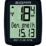 Sigma fietscomputer BC 7.16 ATS zwart